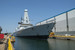 HMS Daring enters newly commisioned dock 14